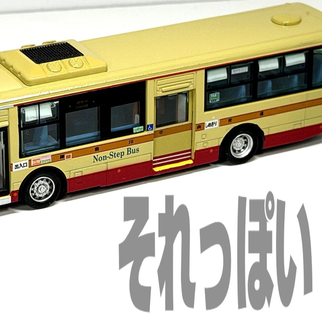 路線バス用側窓吊り広告ステッカー