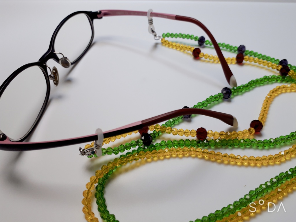 ふしぎ遊戯・翼宿ネックレスモチーフ マスク&グラスチェーン①