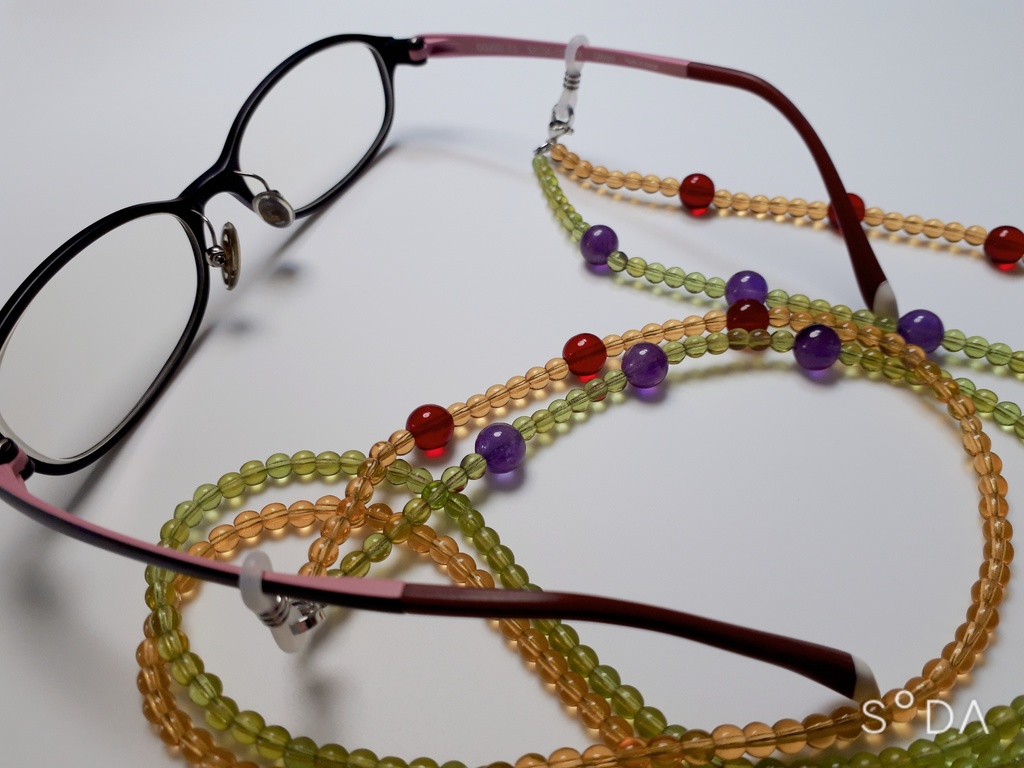 ふしぎ遊戯・翼宿ネックレスモチーフ マスク&グラスチェーン②