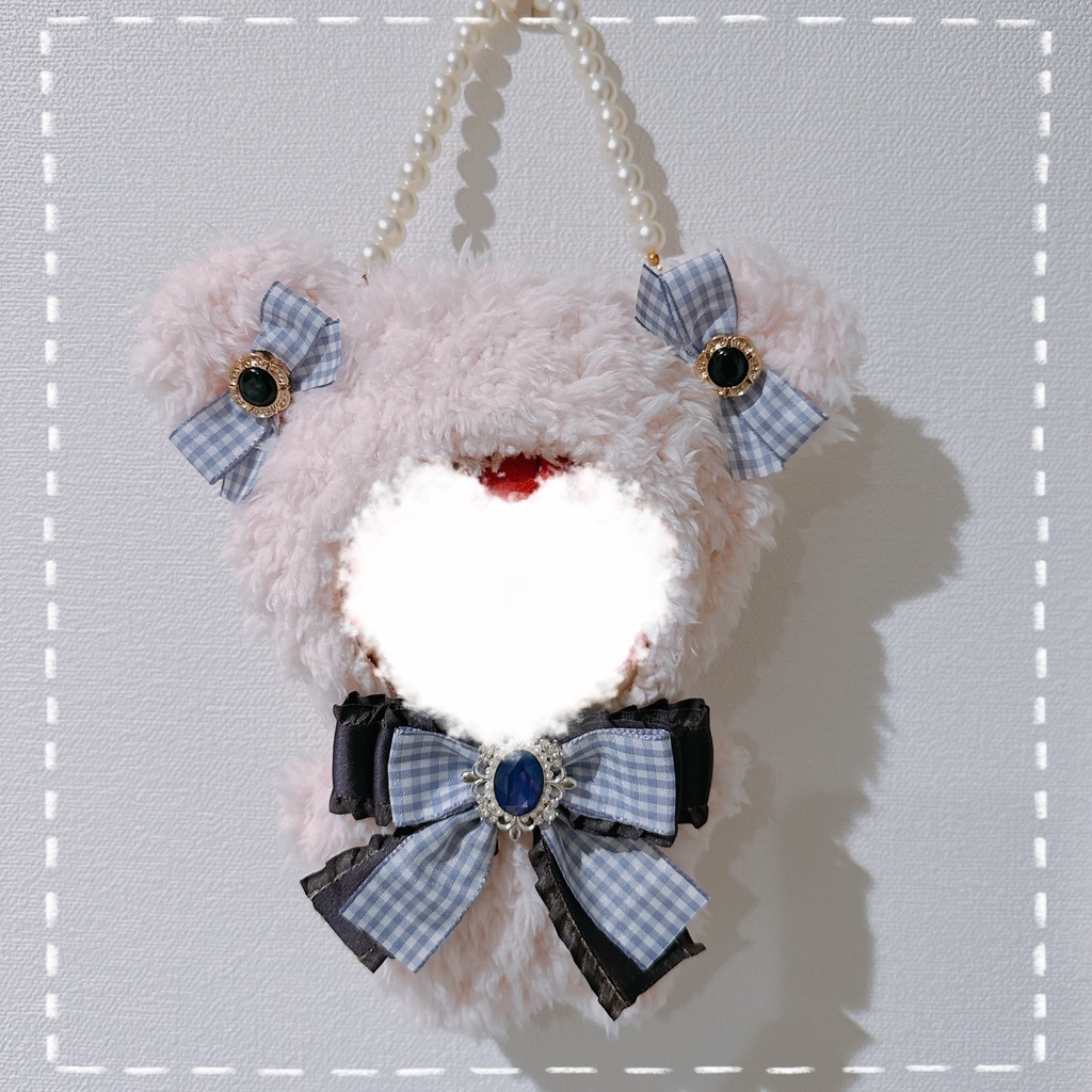 目玉商品 15cm 15cm 16cm⑅ぬい服 着ぐるみ♡Royal×ホワイト
