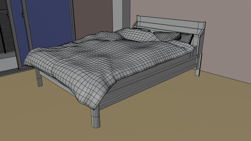 ベッド_01(そこそこリアル)