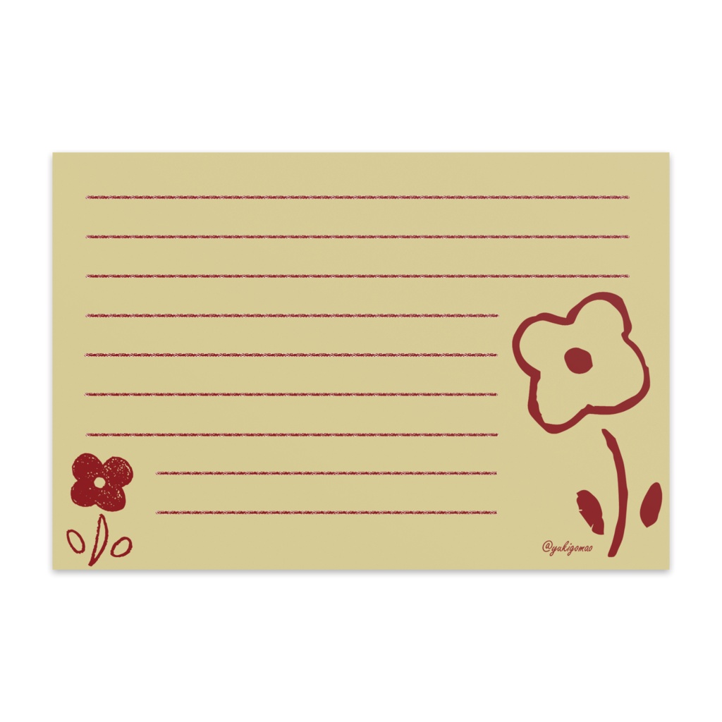 【pixivFACTORYから発送】springポストカード（花）