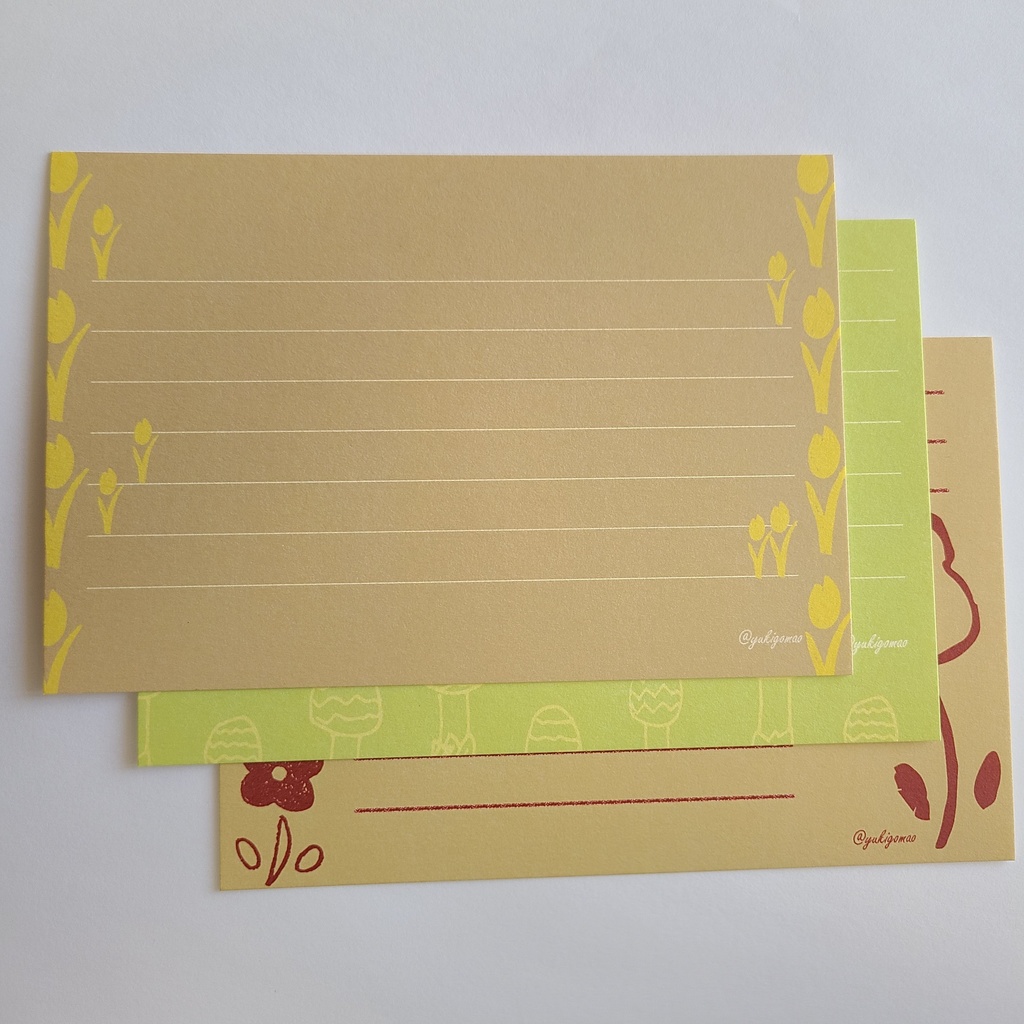 【匿名配送】springポストカード(3種セット)