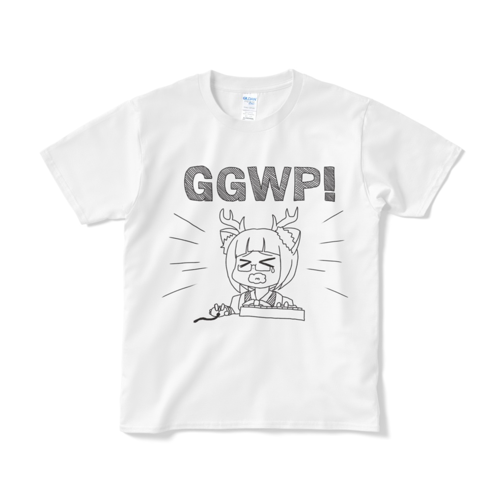 eスポーツクソダサTシャツ「敗北」（短納期版）