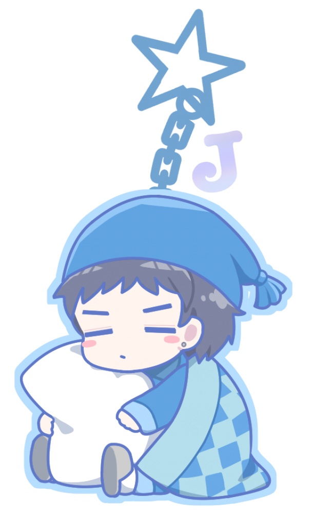 すやすやジョーカーアクキー