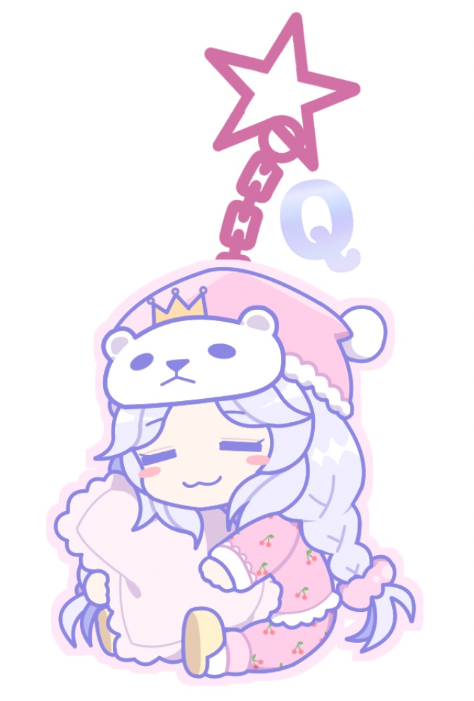 すやすやクイーンアクキー