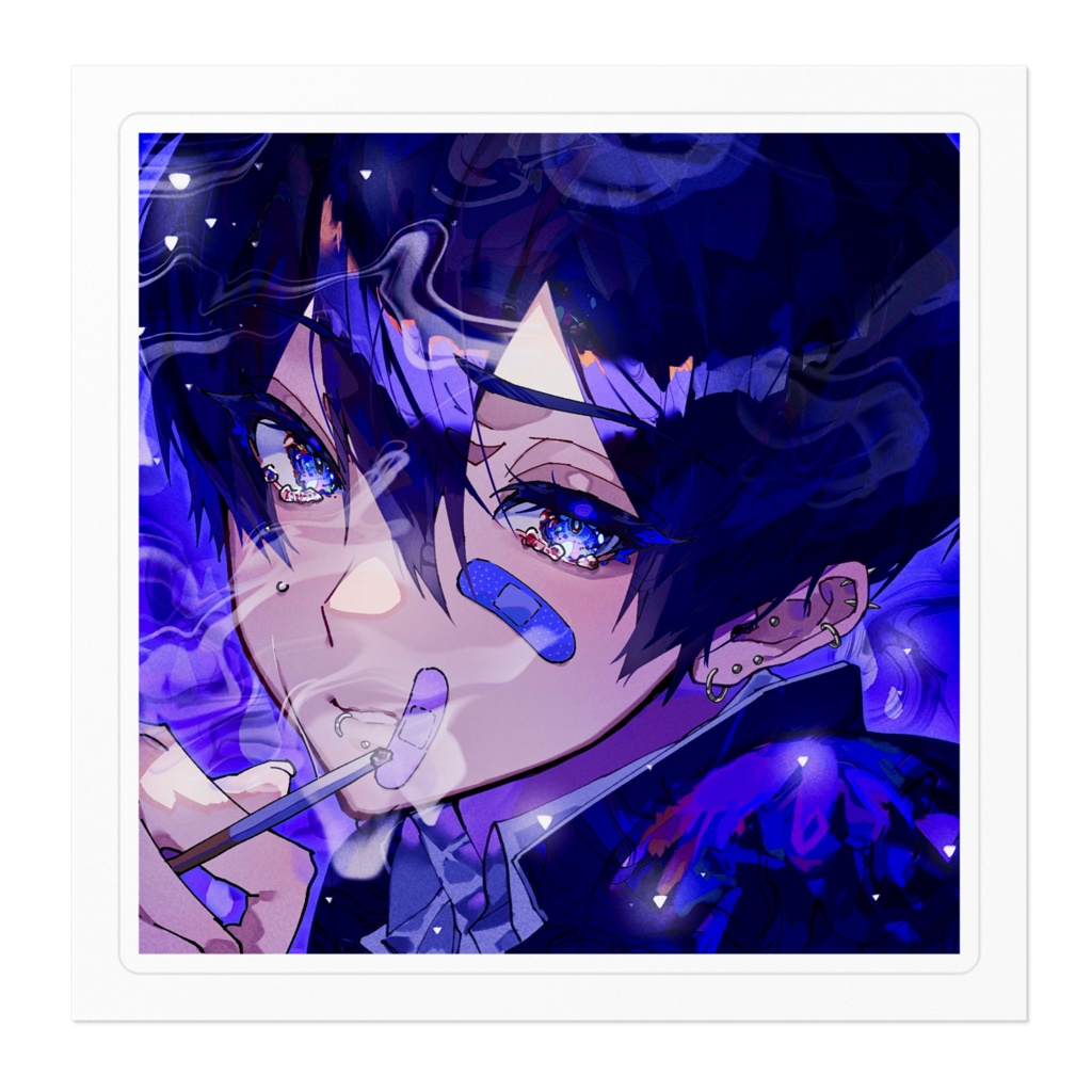 オリジナルキャラクターイラスト「梅雨」ステッカー