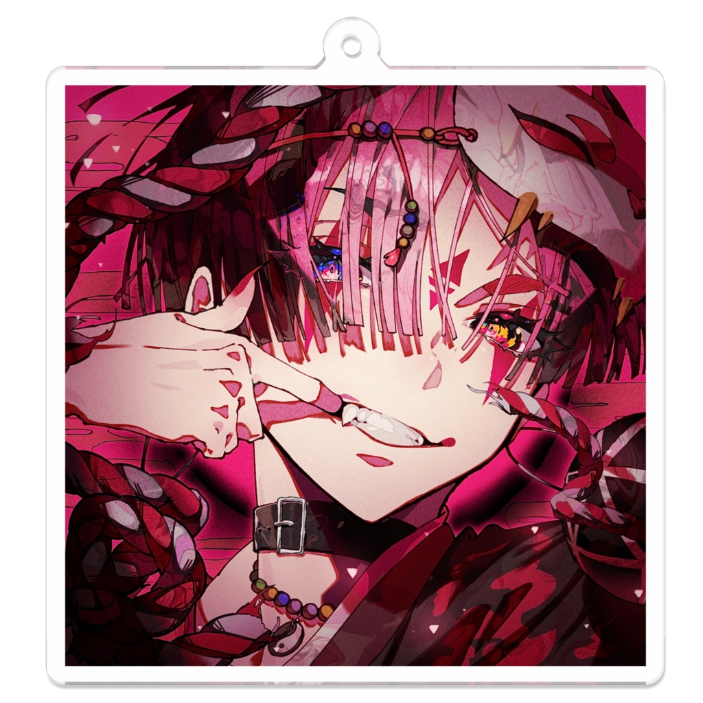 オリジナルキャラクターイラスト「祭」アクキー