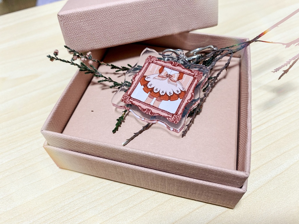 星座ドレスアクリルキーホルダー【少数限定品】