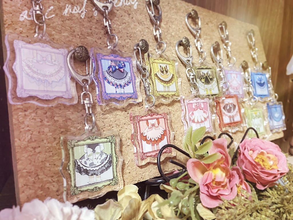 星座ドレスアクリルキーホルダー【少数限定品】