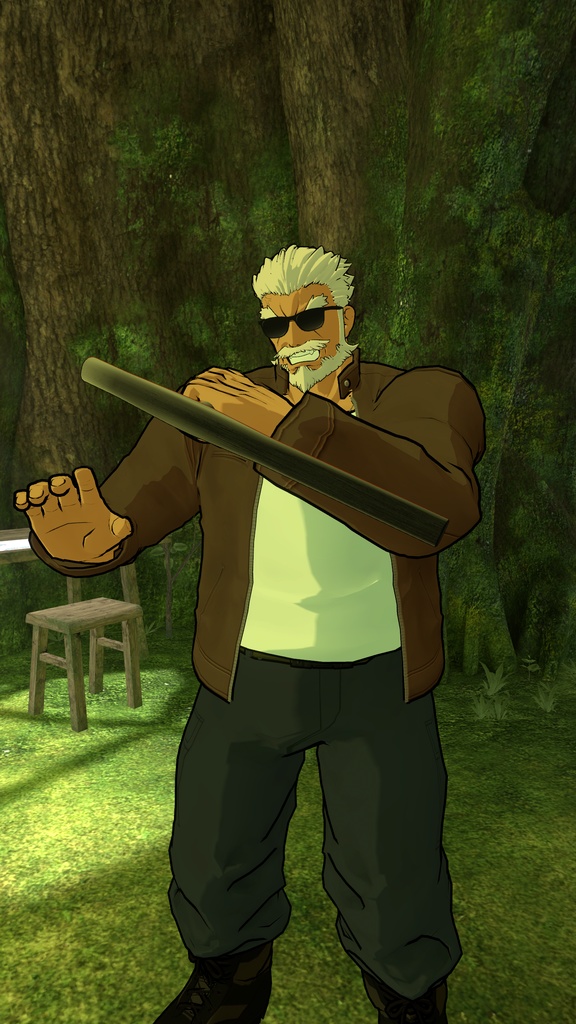 【3Dモデル】ハンドサインで回る!トンファー