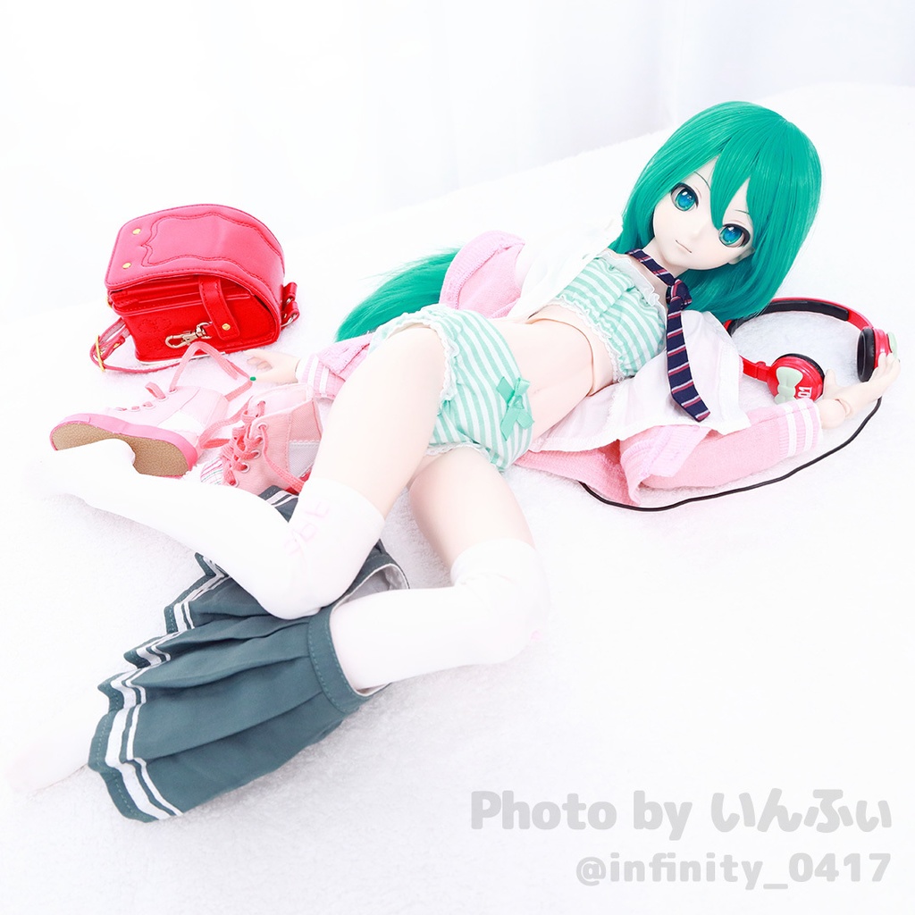 【セール】マジ〇ラで配布出来なかった縞ぱん(ブラセット)