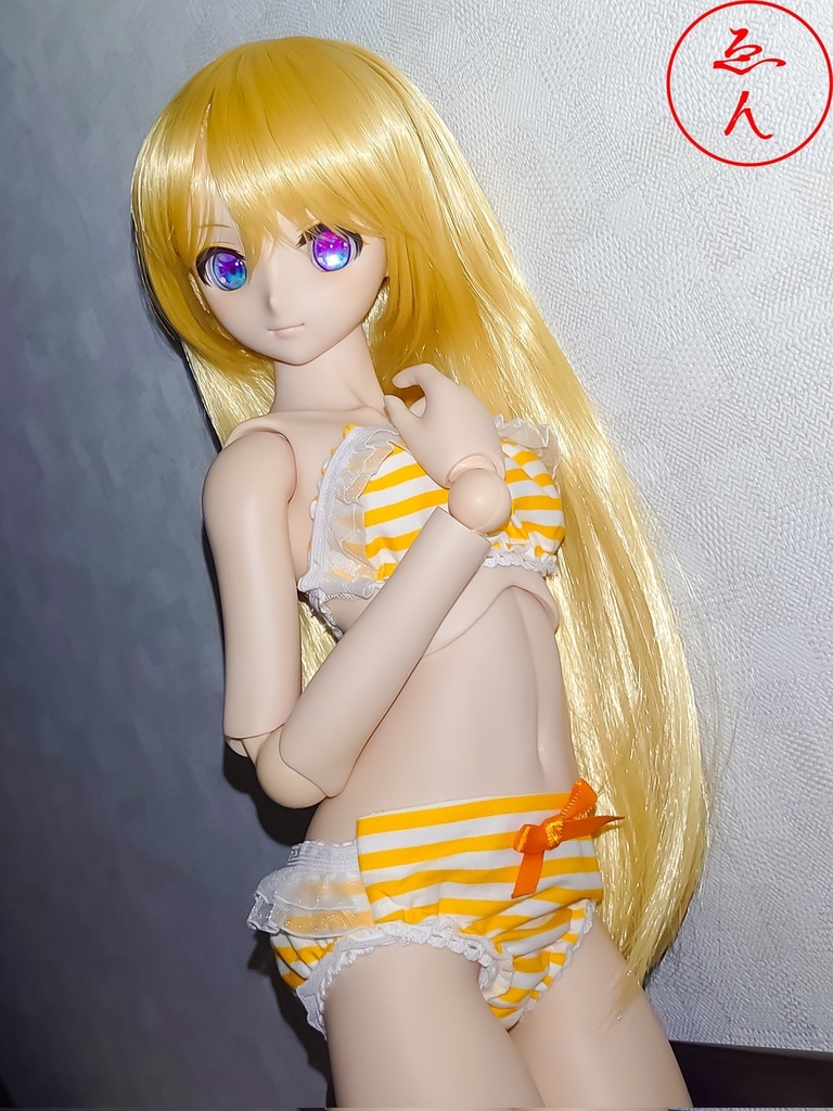 【セール】マジ〇ラで配布出来なかった縞ぱん(ブラセット)