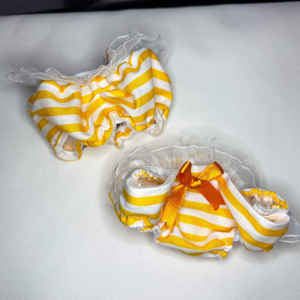 【セール】マジ〇ラで配布出来なかった縞ぱん(ブラセット)