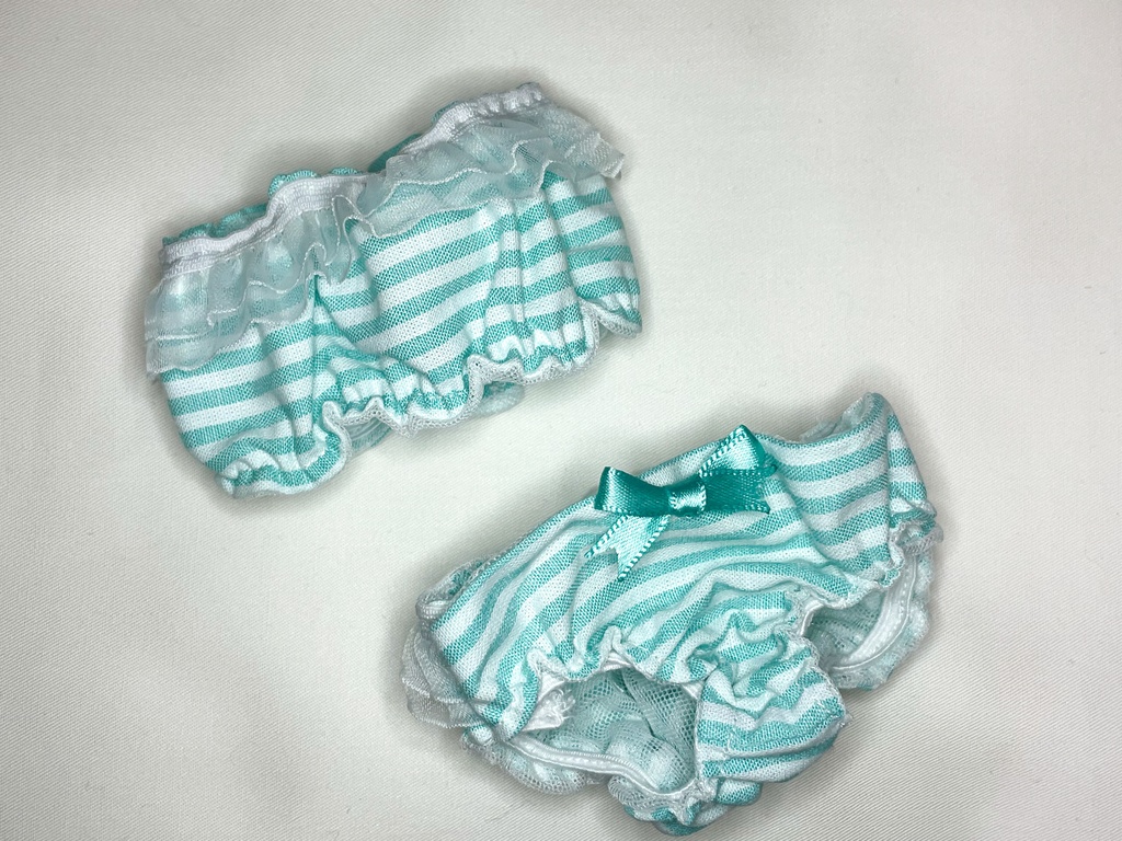 【セール】マジ〇ラで配布出来なかった縞ぱん(ブラセット)