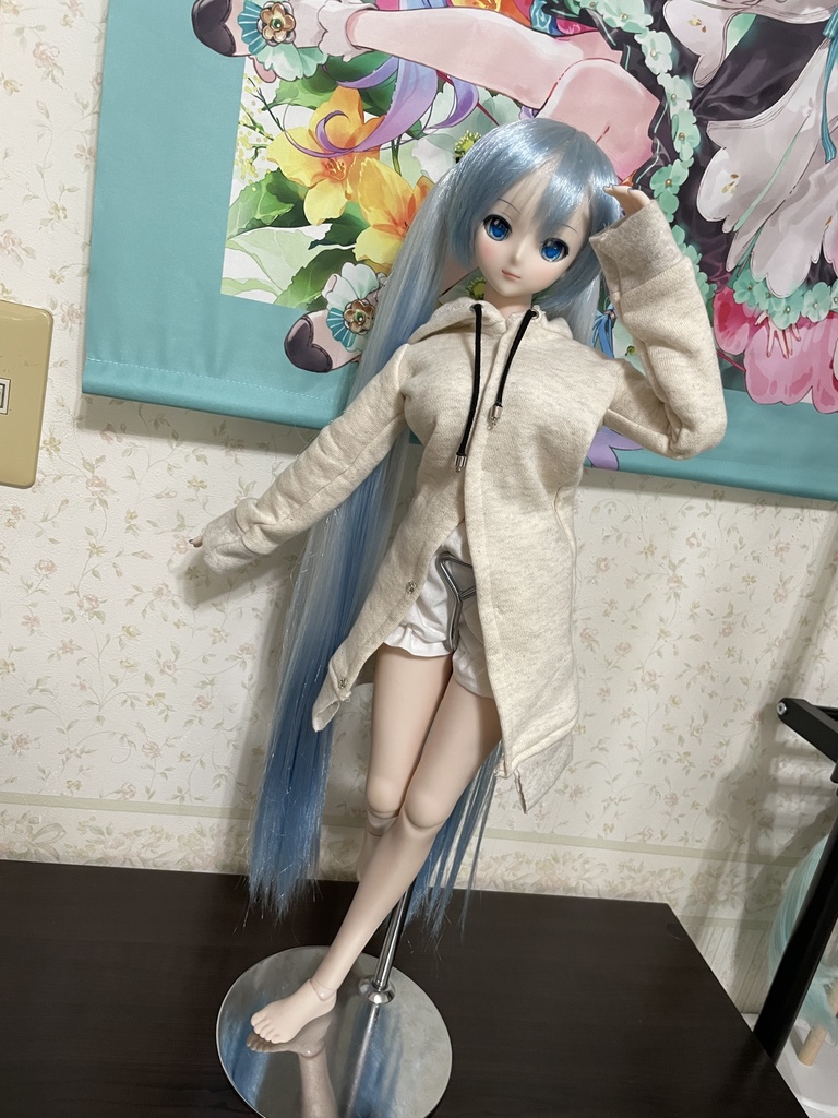 パーカーワンピース 3way