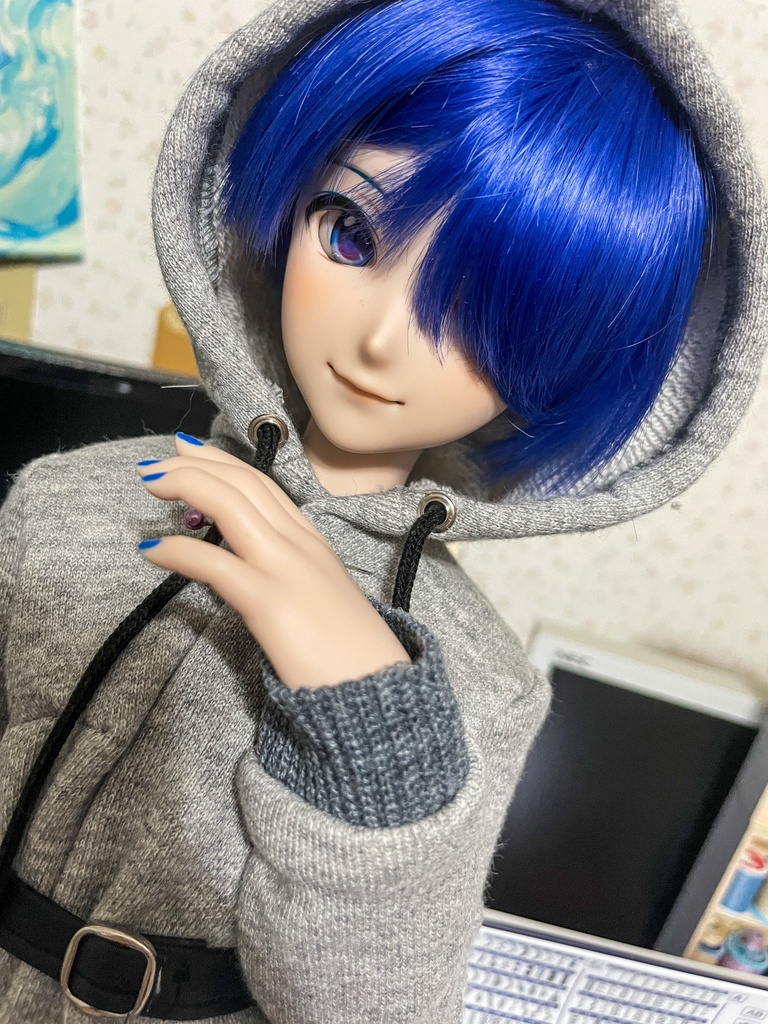 パーカーワンピース 3way