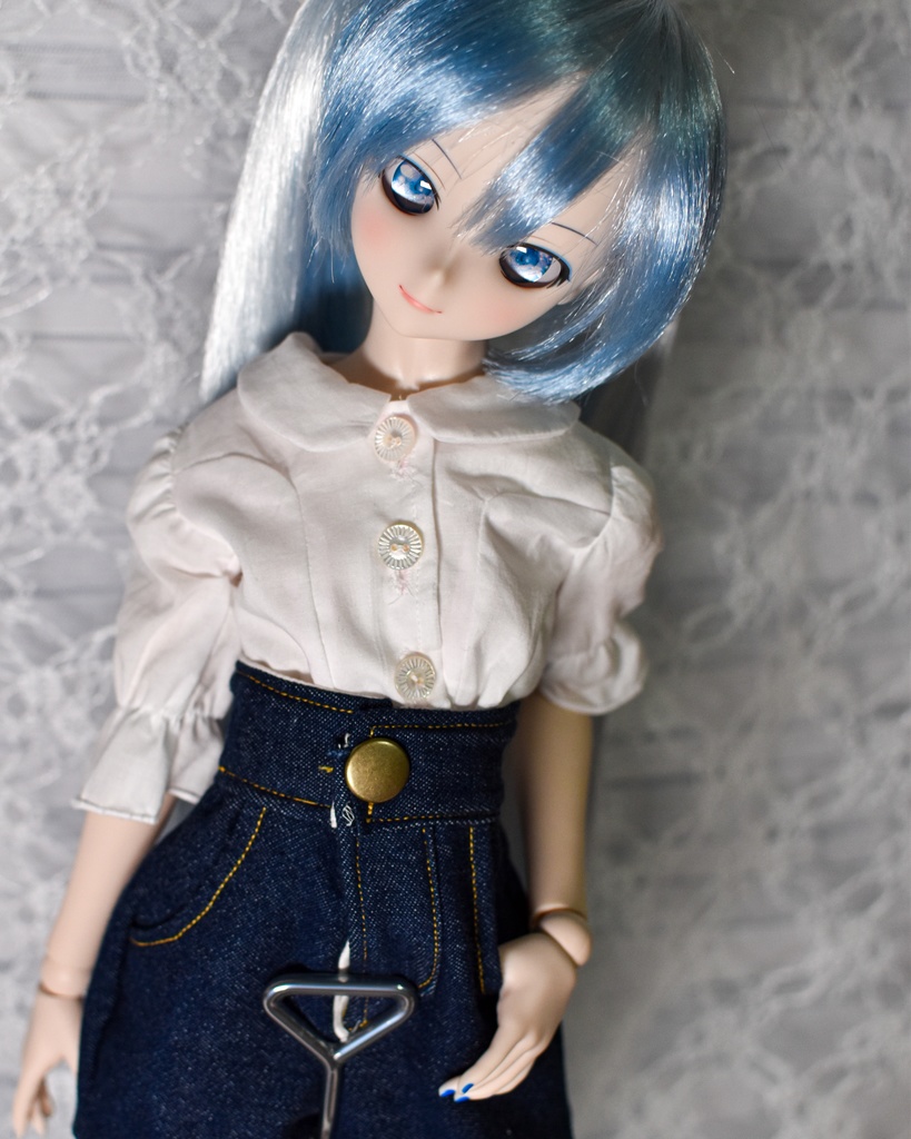 ホットパンツ、ブラウスセット