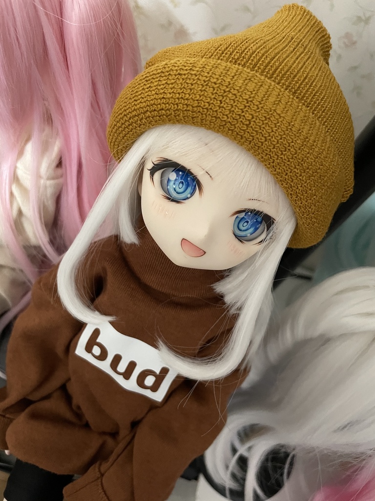 【セール】ニット帽【7〜9インチヘッド用】