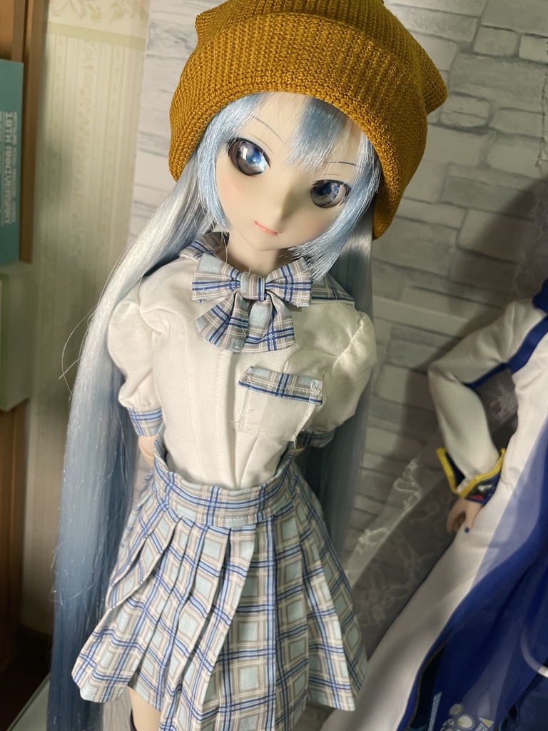 【セール】ニット帽【7〜9インチヘッド用】