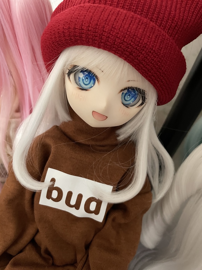 【セール】ニット帽【7〜9インチヘッド用】