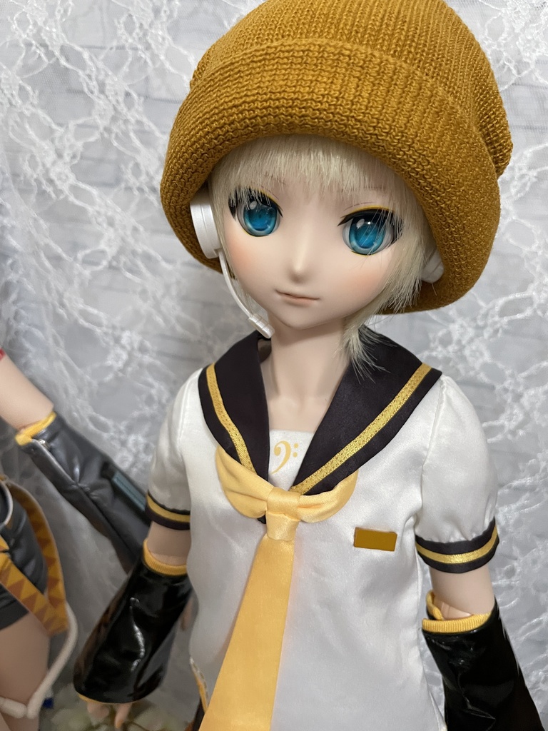 【セール】ニット帽【7〜9インチヘッド用】