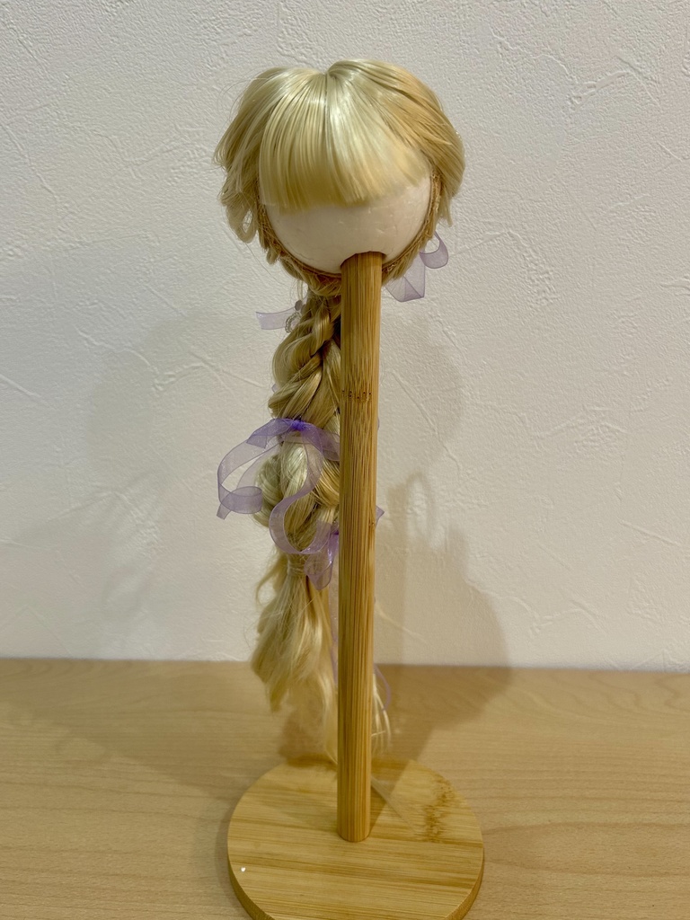 カスタムウィッグ9inchウィッグ(22~24cm)-ローポニー-ゴールド