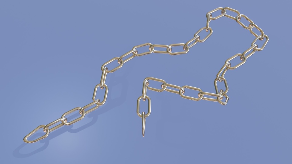 チェーン　 blenderデータ