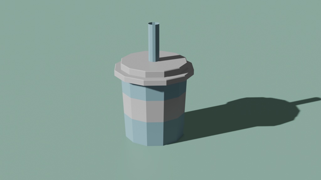 ボトル　 blenderデータ