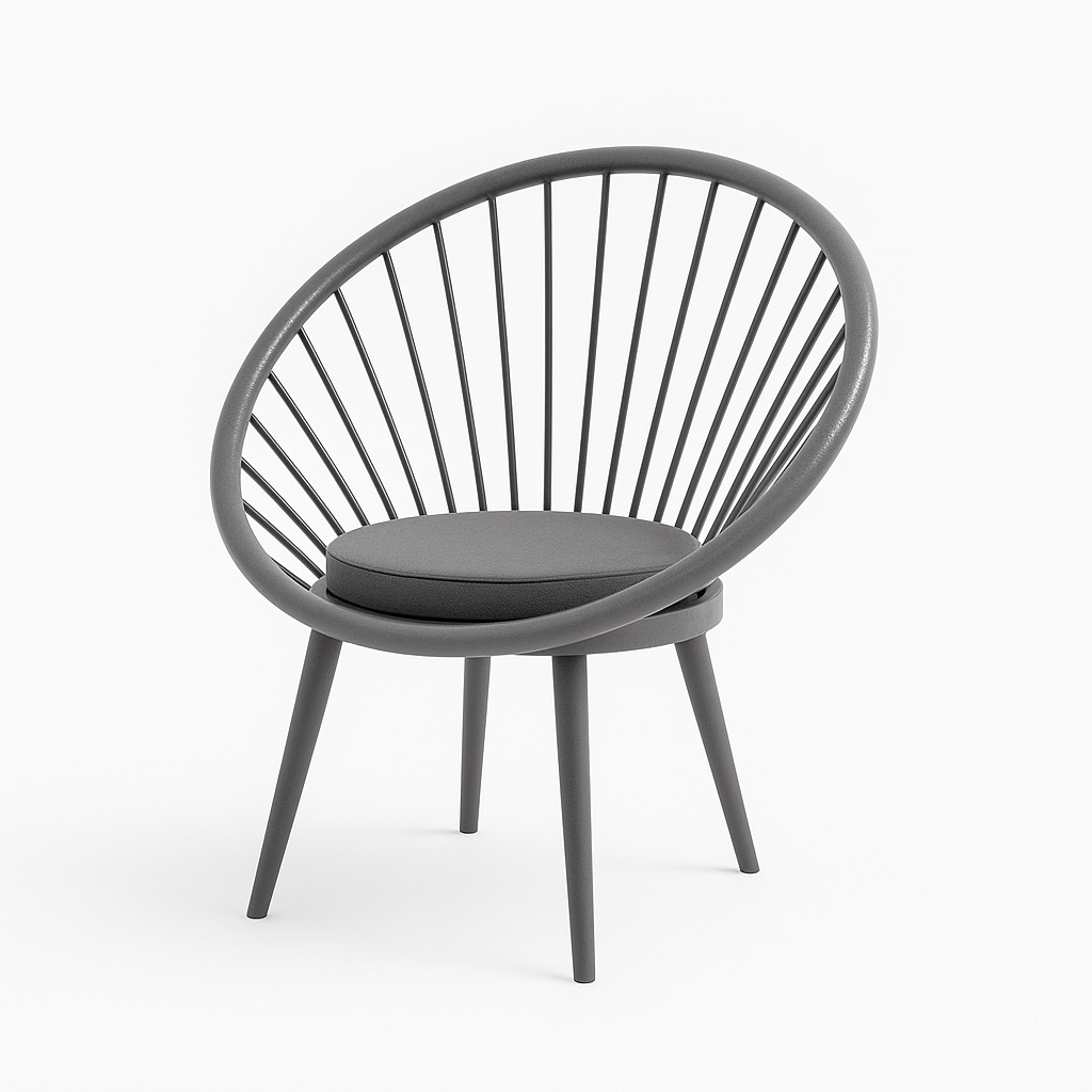 modern chair 3Dモデル【 blend、FBX】