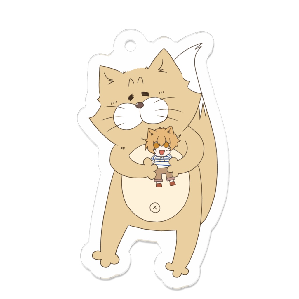 アクリルキーホルダー(モフ)