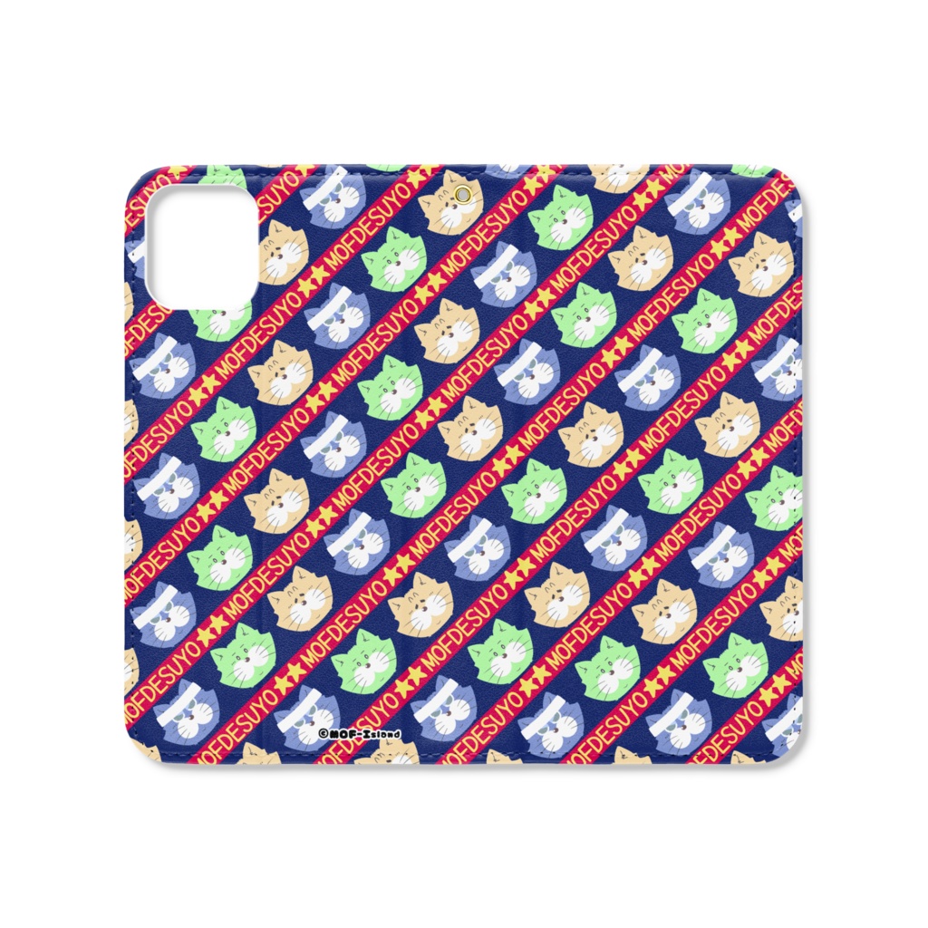 iPhoneケース (モフギョフベフ)