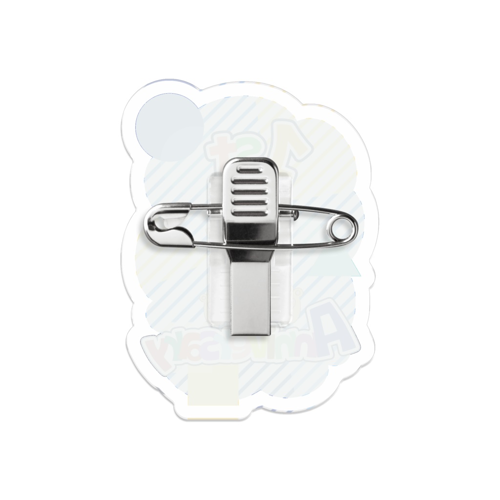 モフですよ 1周年記念バッチ