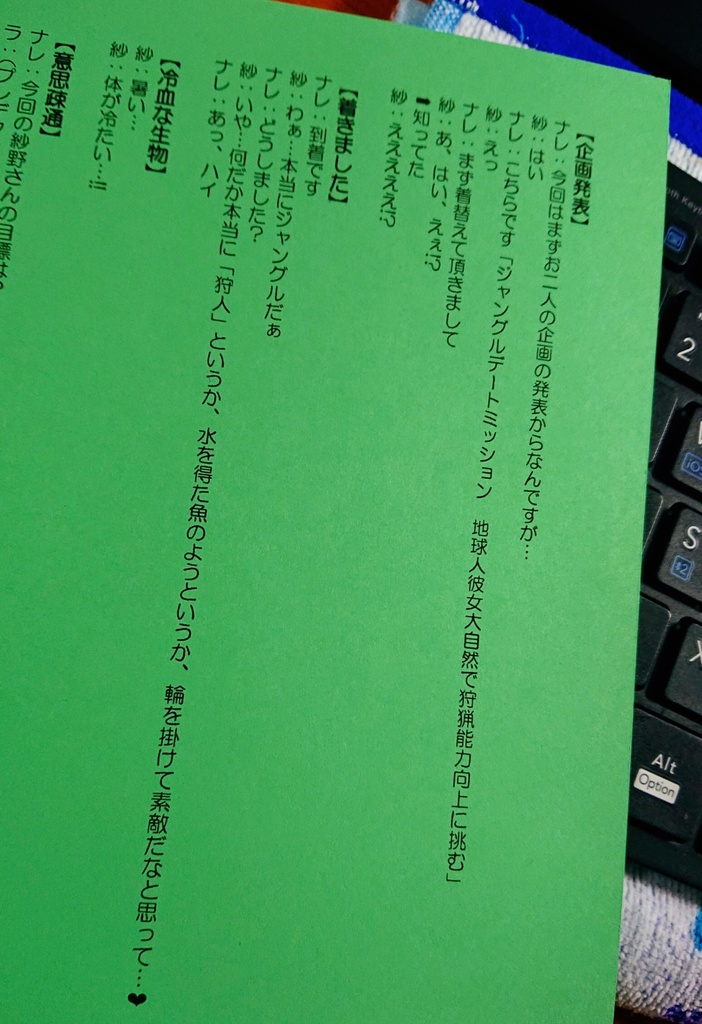 Jungle Dating Mission(※日本語翻訳用紙あり、紹介文必読)