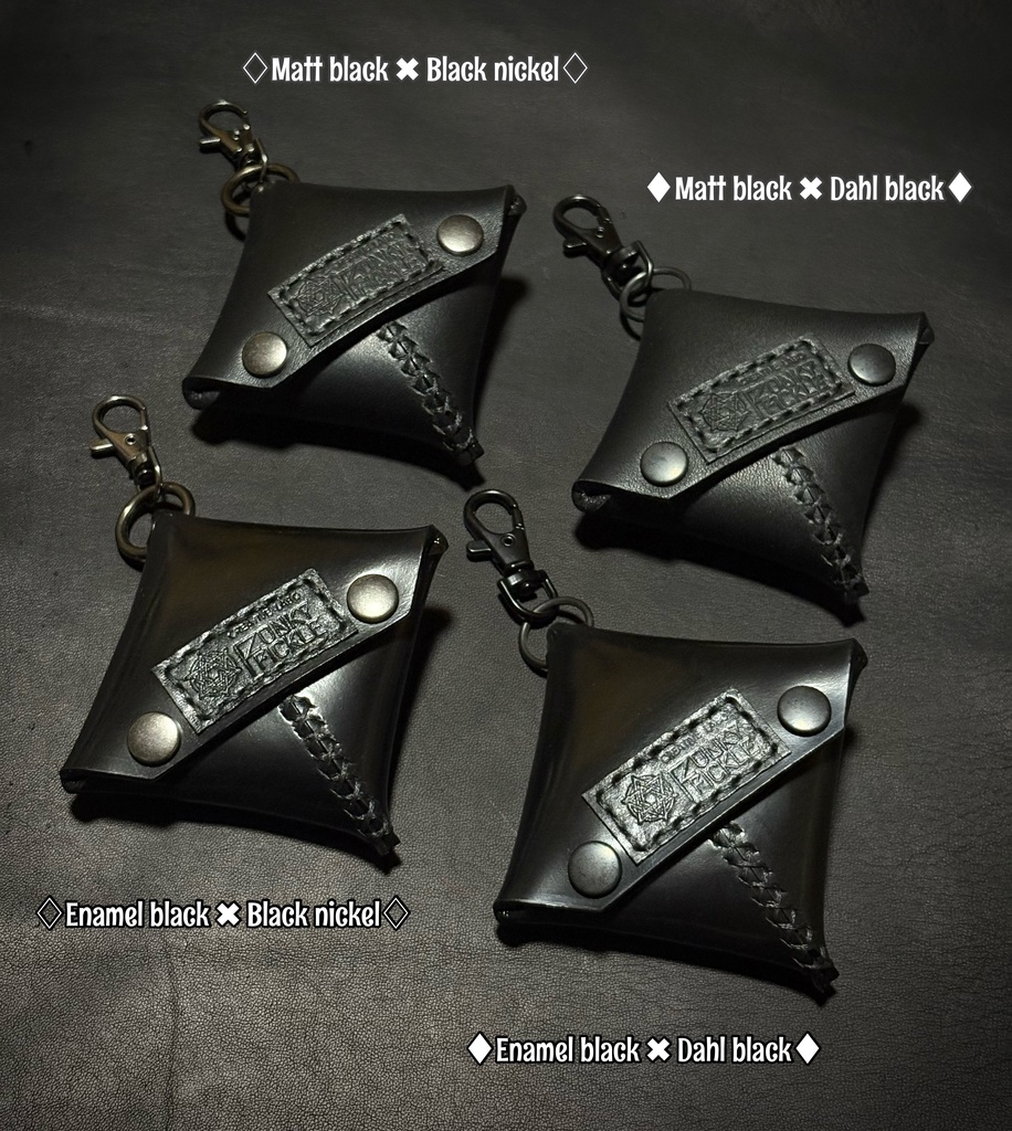 ♦︎ダイヤコインケース♦︎【Black Edition】