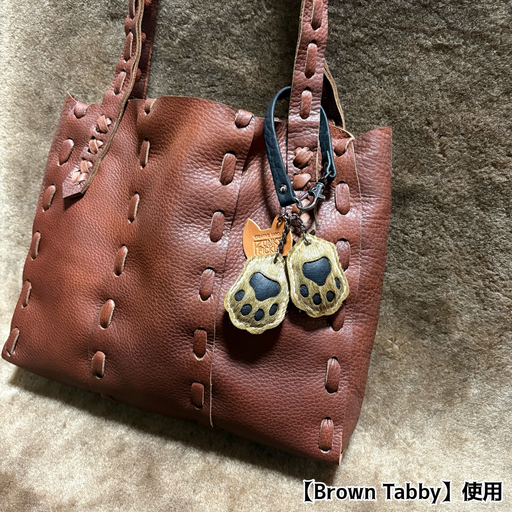 【Real Fur】PAW² バッグチャーム🐾