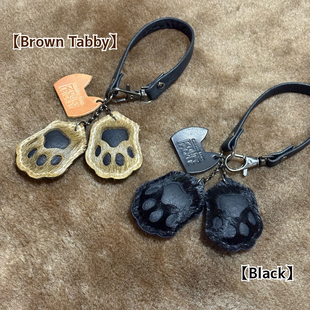 【Real Fur】PAW² バッグチャーム🐾