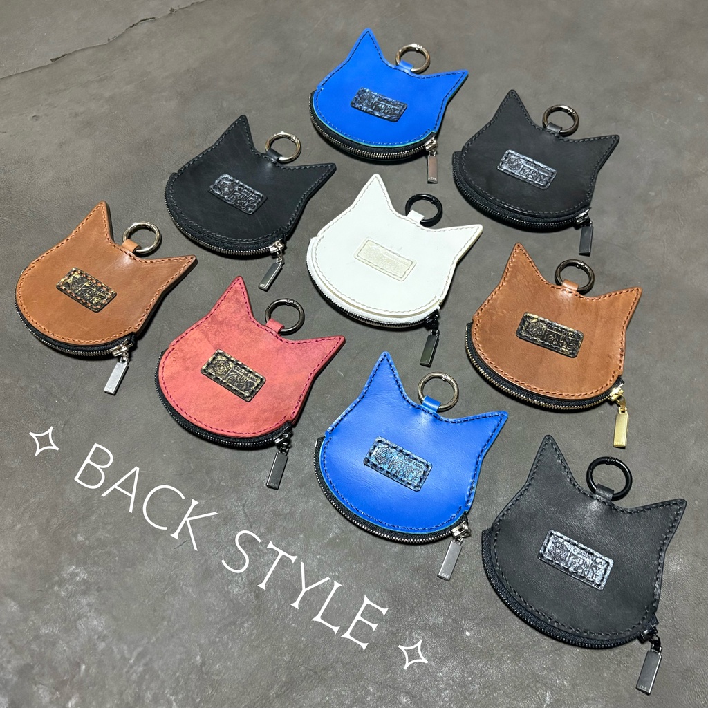 NEKO FACE -Leather coin case-【初回発売価格】