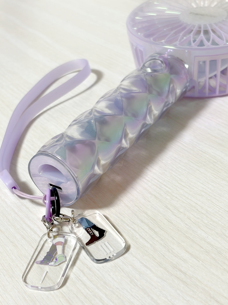 一緒に歩こうめじるしアクキー