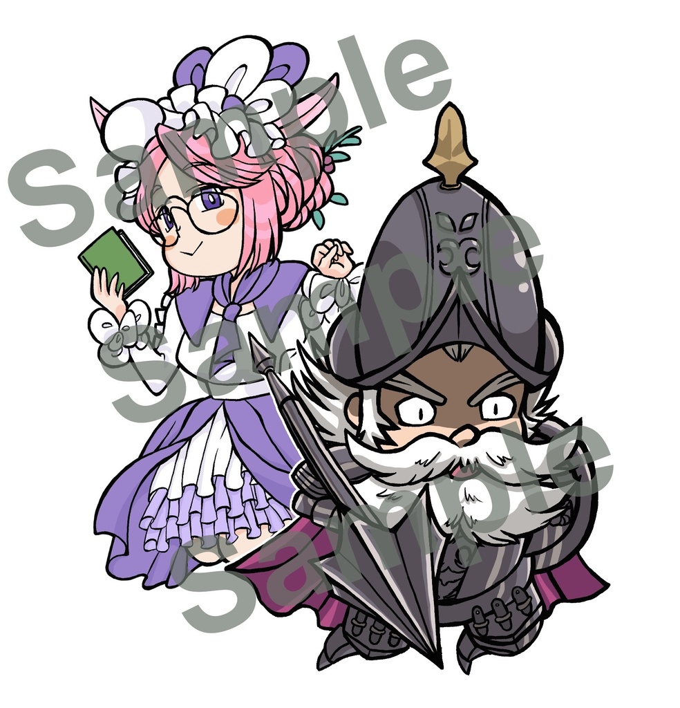 ドン・キホーテとサンチョさんアクリルキーホルダー