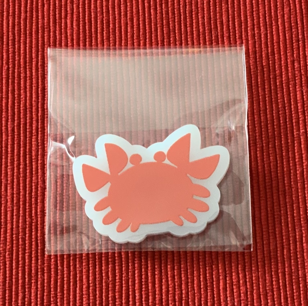 かにマグネット(単品)
