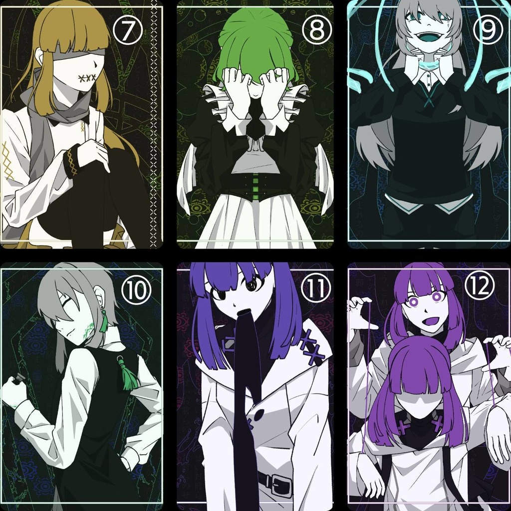 「負感情俯瞰帳」ポストカード