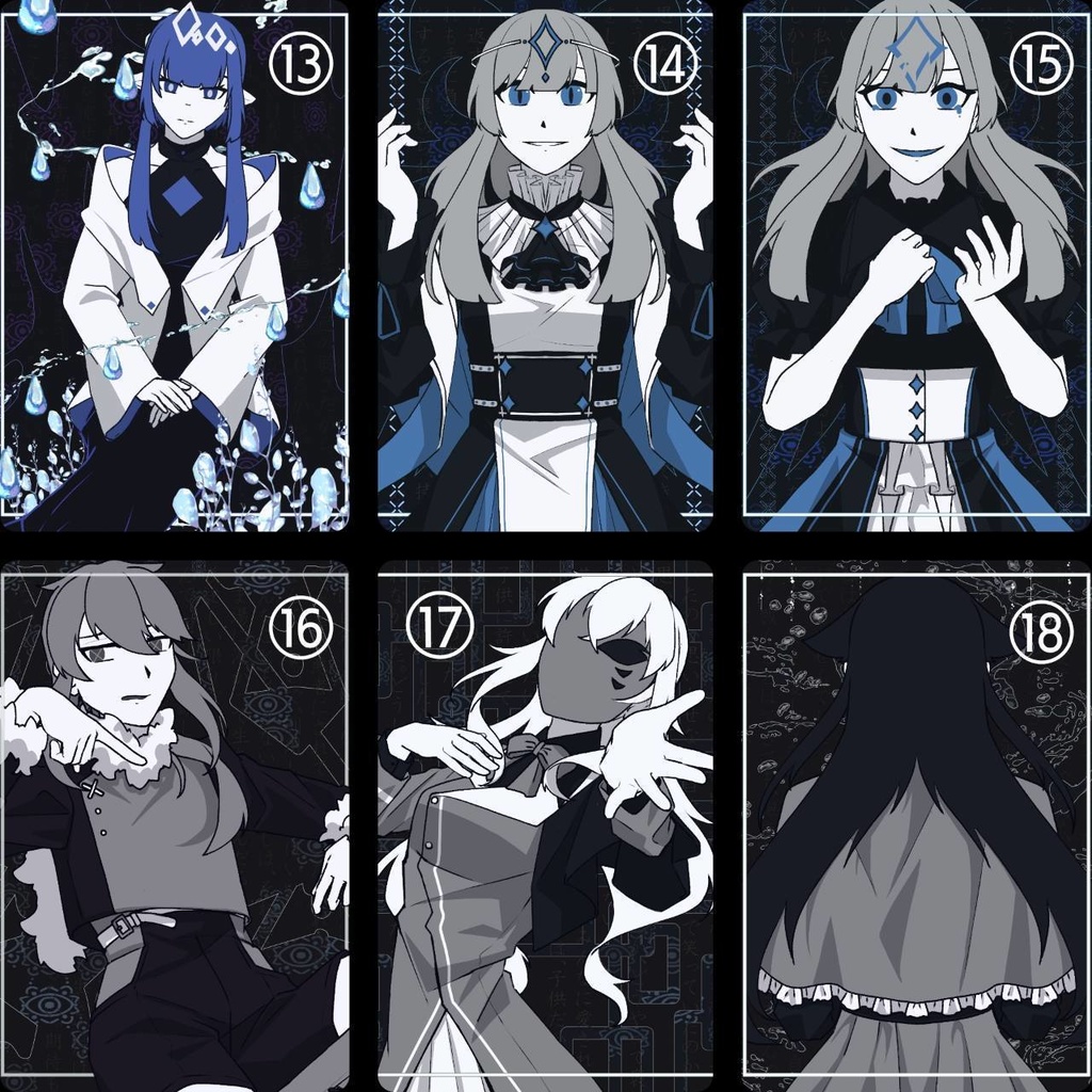 「負感情俯瞰帳」ポストカード