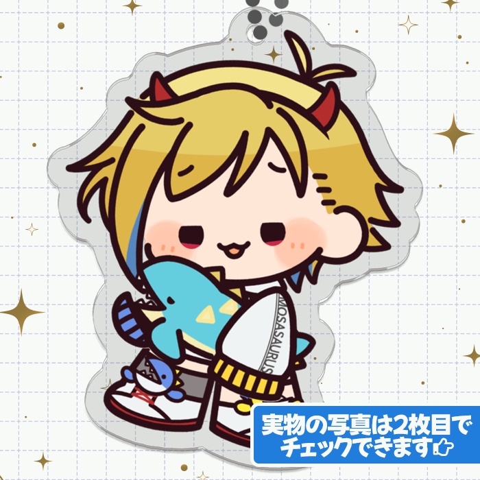 (˘≖ω≖˘)アクリルキーホルダー