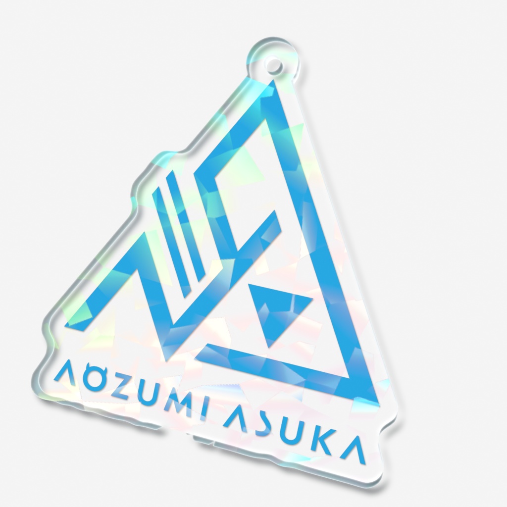 ロゴアクリルキーホルダー(ホログラム)