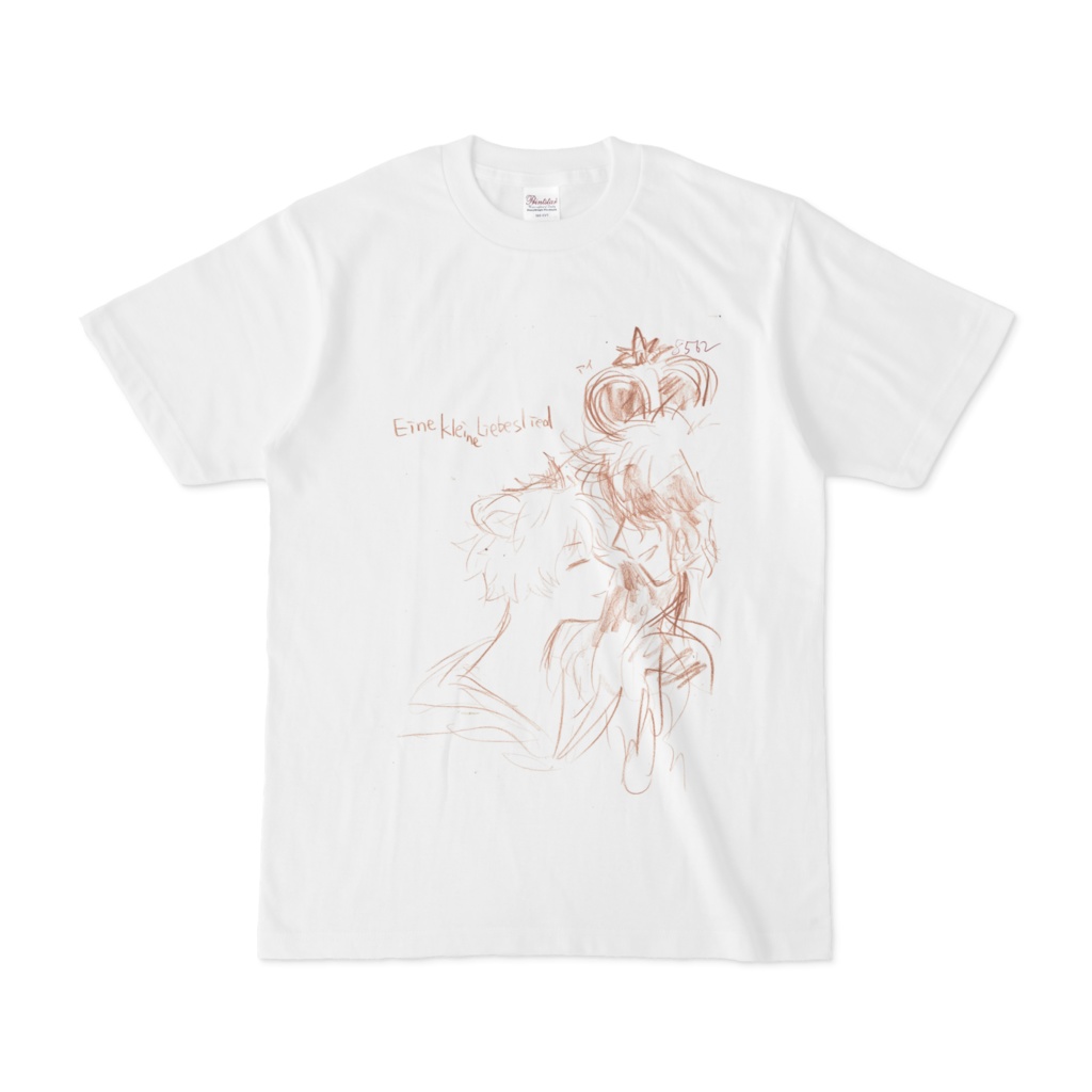 アダムとイヴ らくがきTシャツ