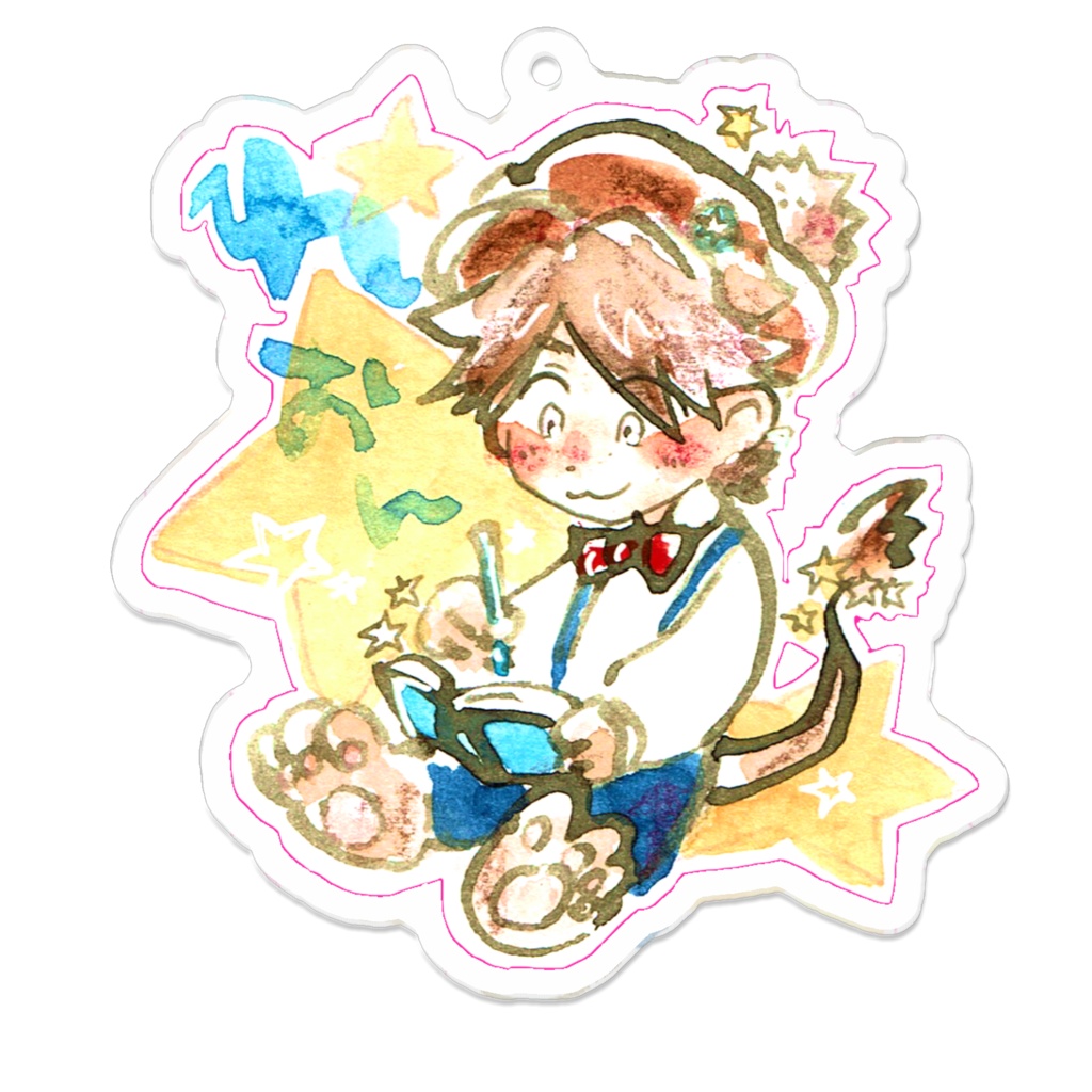 れおんアクキー