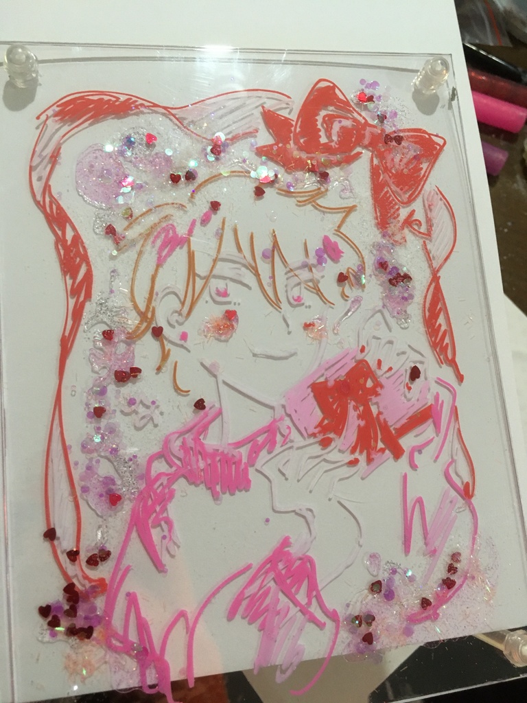 バレンタイン風ドローイングＢ