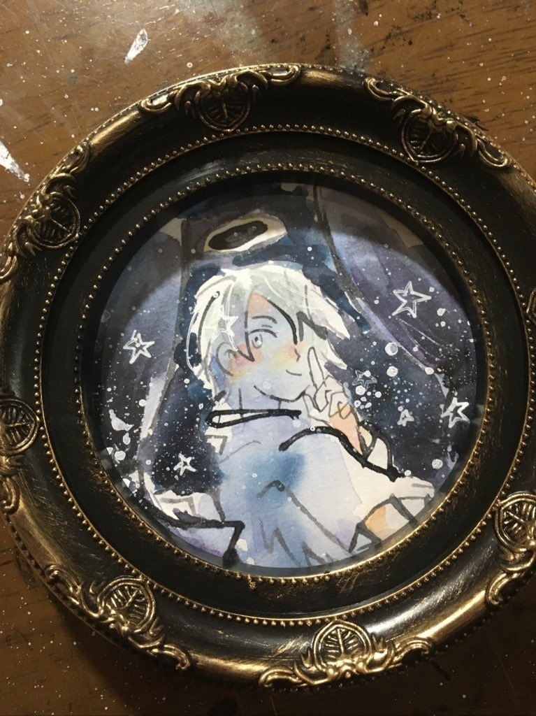 ミニ原画・夜の天使