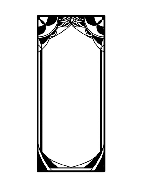 透過済み白黒フリー